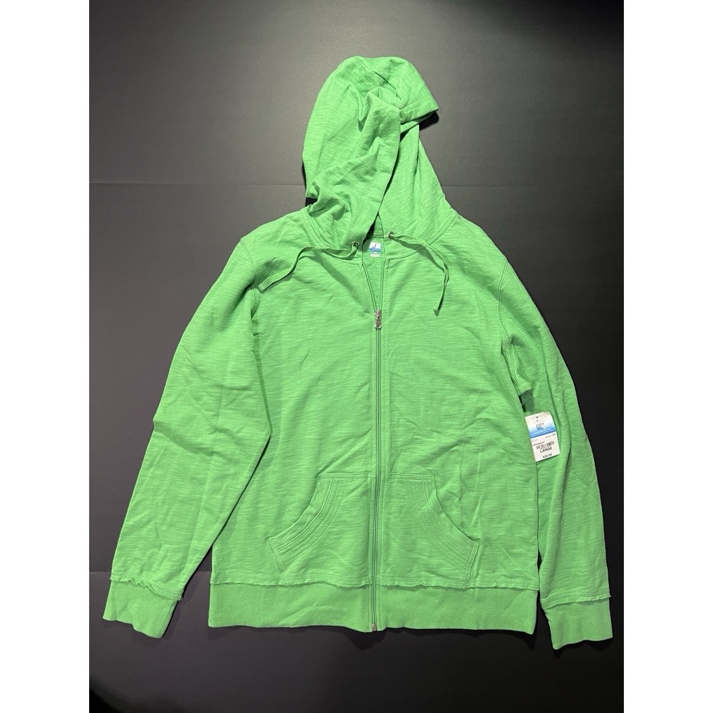 SB Active Women's Full Zip Hoodie - Size L - Green - NWT